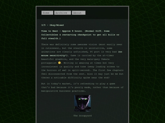 blog/posts/2025-01-19-Game-Review-Velvet-Assassin screenshot