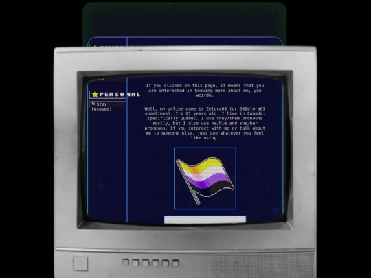 aboutme screenshot