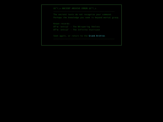 not_found screenshot