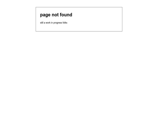 not_found screenshot