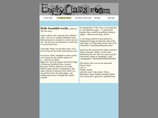 notes screenshot