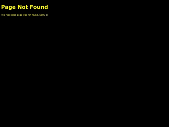 not_found screenshot