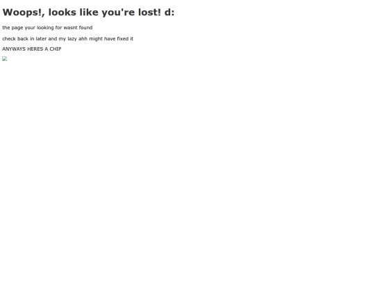 not_found screenshot