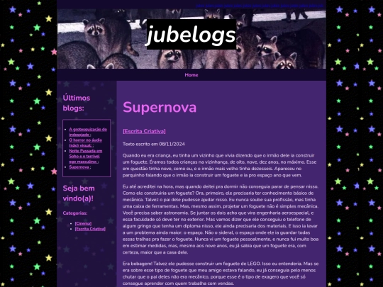 blogs/Supernova screenshot