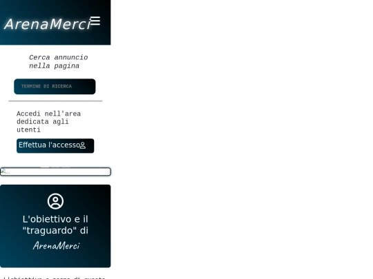 sito/homepage screenshot