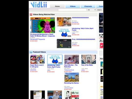 vidliimobiledemonstration screenshot