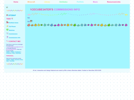 portfolio/commsinfo screenshot