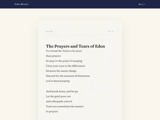poems screenshot