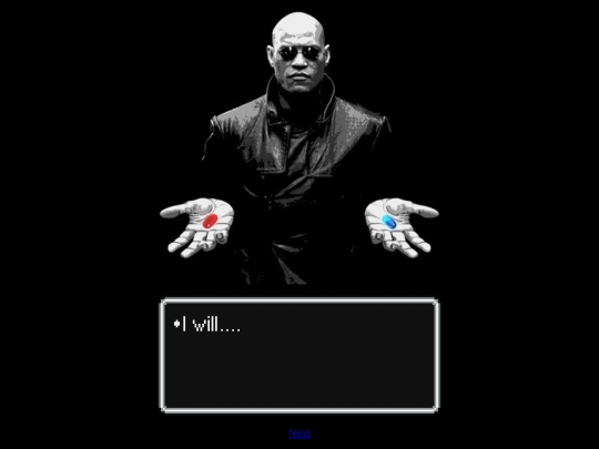 bluepill screenshot