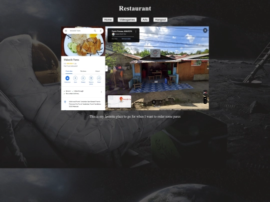 Restaurant screenshot