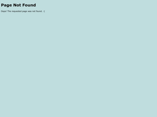 not_found screenshot