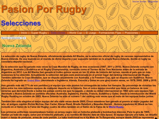 selecciones screenshot