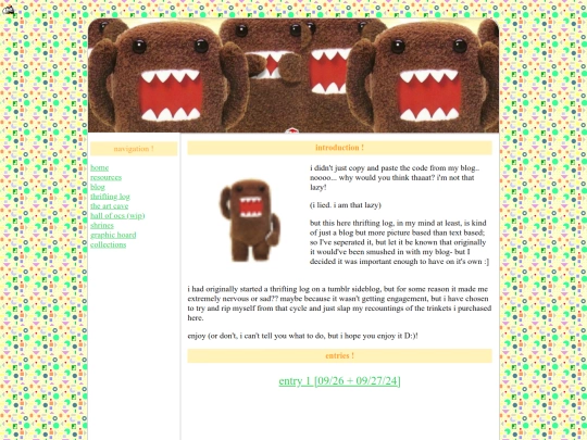 thriftinglog screenshot