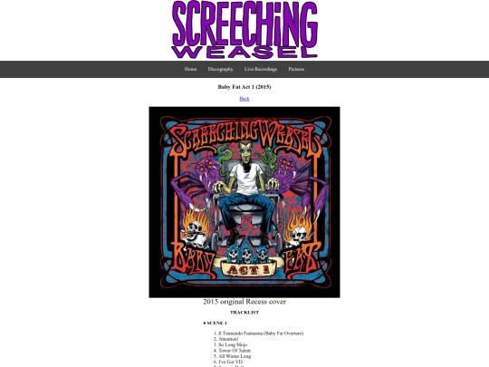 discography/babyfatact1 screenshot