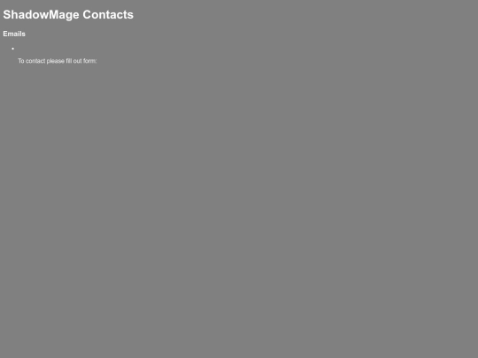 contact screenshot