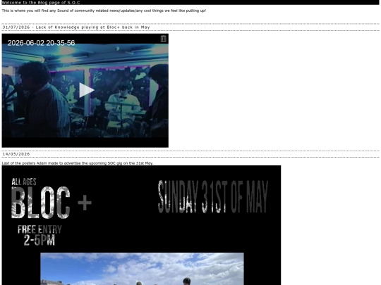 blog screenshot