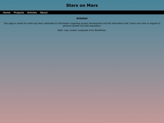 articles screenshot