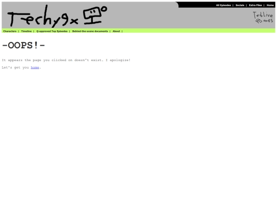 not_found screenshot