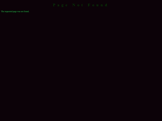 not_found screenshot