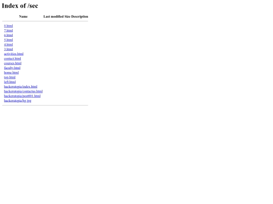 sec screenshot