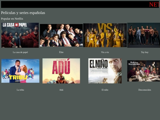 Práct11/netflix screenshot