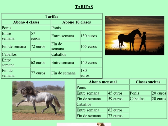 Proyecto/tarifas screenshot