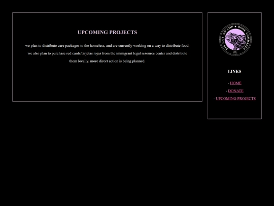 projects screenshot