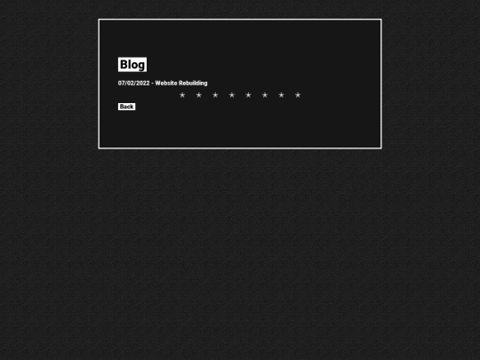 blog screenshot