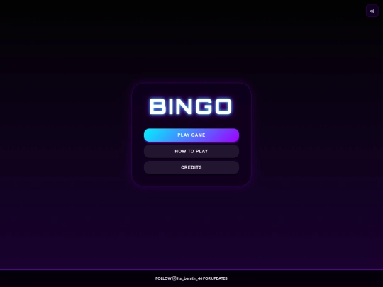 Bingo screenshot