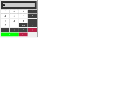 Calculadora screenshot