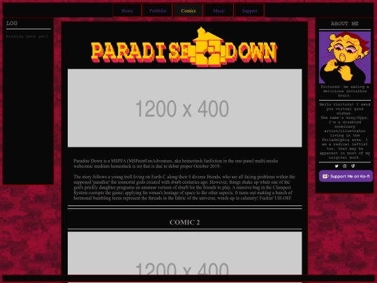 comicmenu screenshot