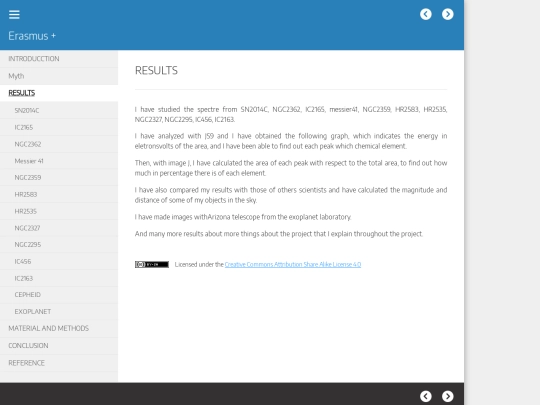 results screenshot
