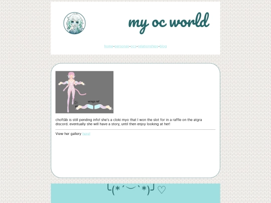oc pages/choftab screenshot