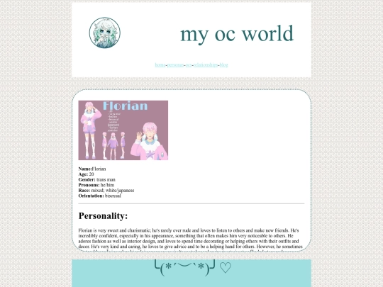 oc pages/florian screenshot