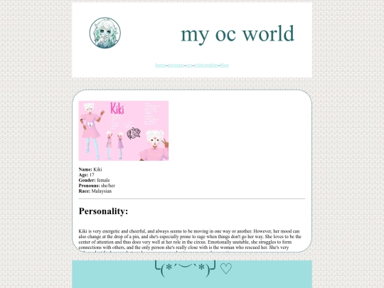 oc pages/kiki screenshot