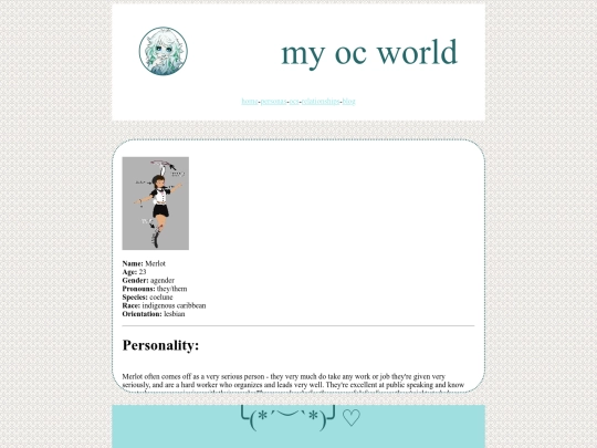 oc pages/merlot screenshot