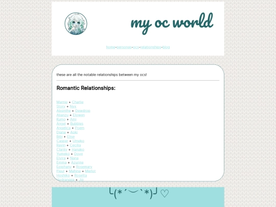 relationships screenshot