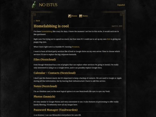 en/notes/homelabbing-esta-wapo screenshot
