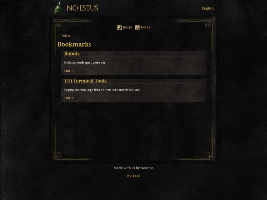 es/bookmarks screenshot
