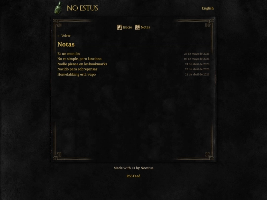 es/notes screenshot