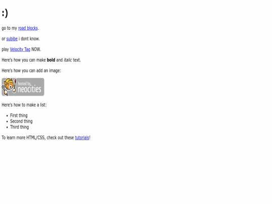 index screenshot