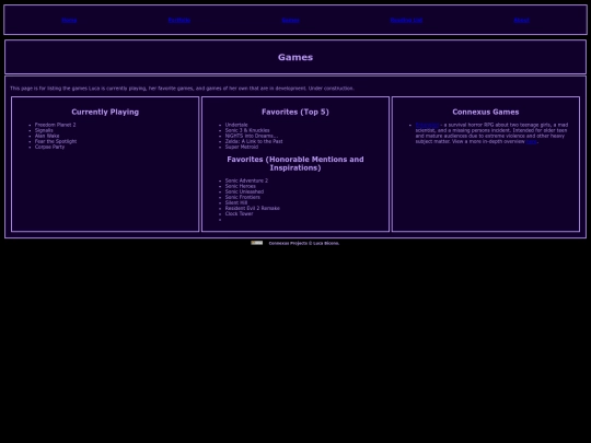 games screenshot