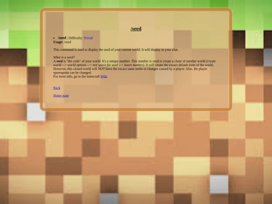 commandseed screenshot