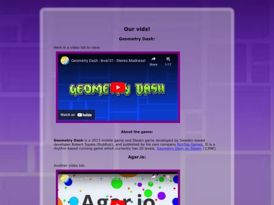 ytvideos screenshot