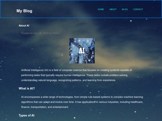 blog1 screenshot