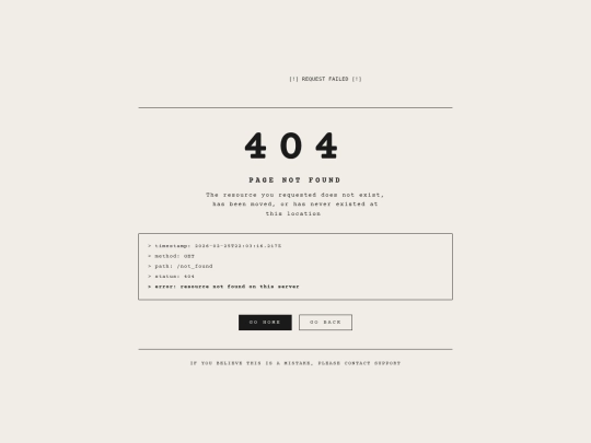 not_found screenshot