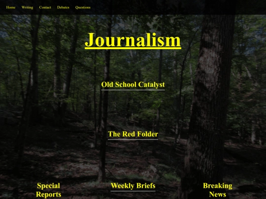 journalism screenshot