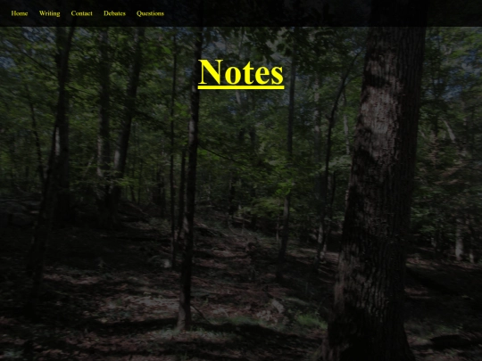 notes screenshot