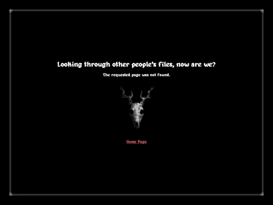 not_found screenshot