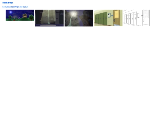 art pages/backdrops screenshot